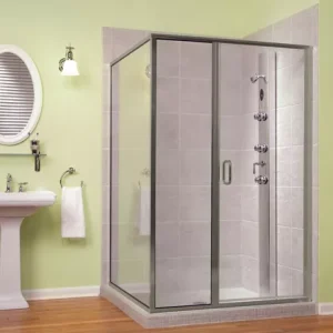 Semi-Frameless Shower Door